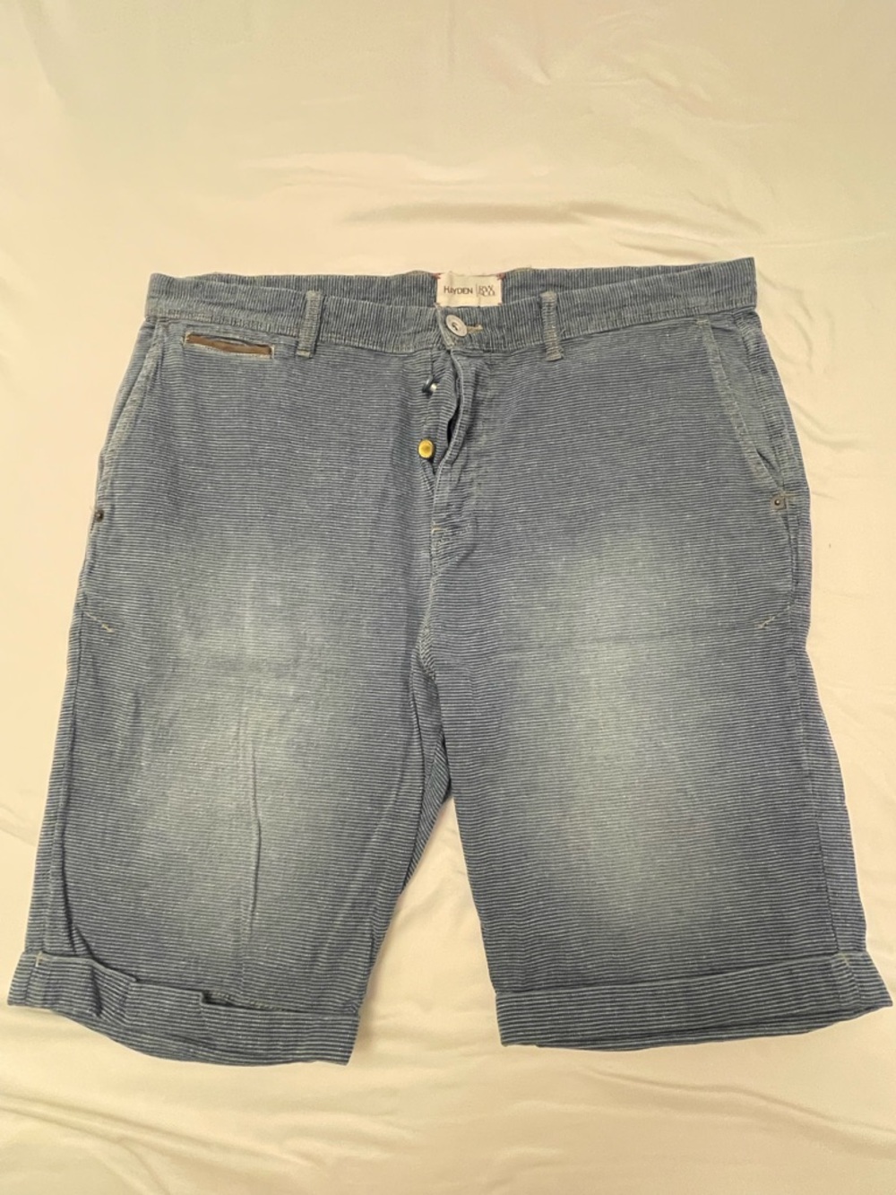 RW&CO Men's Light Blue Casual Shorts